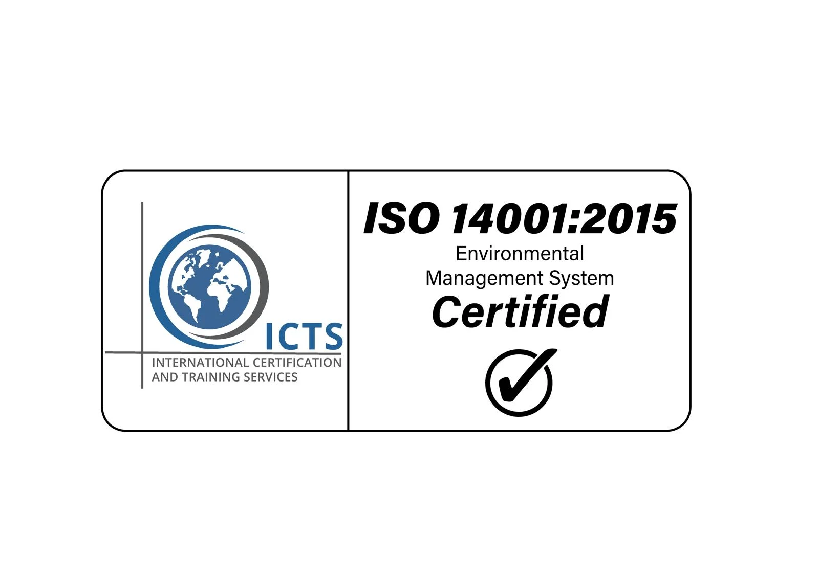 Illustrative graphic: ISO 14001:2015 (not for verification)